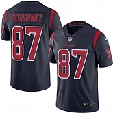 Nike Men & Women & Youth Texans 87 C. J. Fiedorowicz Navy Color Rush Limited Jersey,baseball caps,new era cap wholesale,wholesale hats